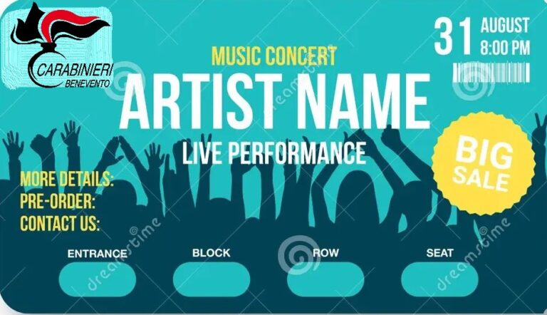 biglietto concerto