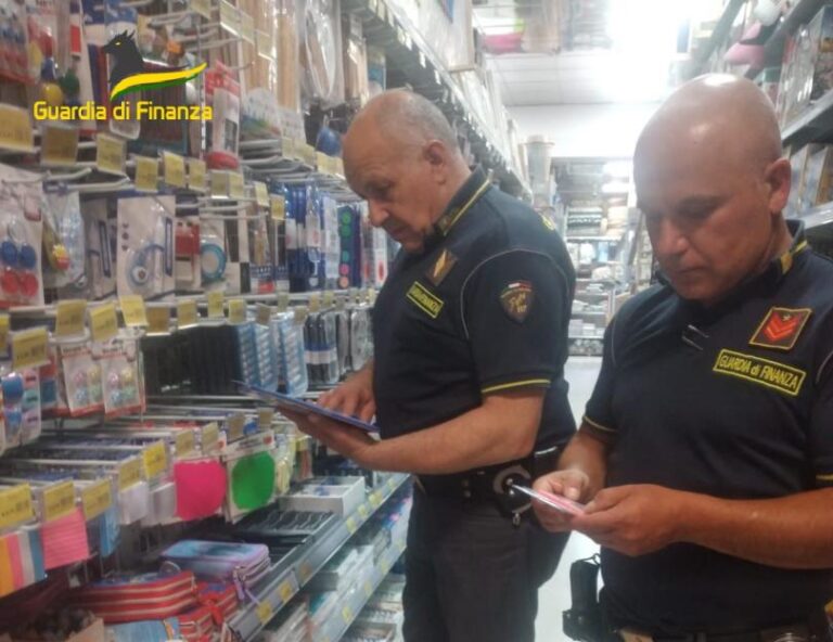 Guardia di Finanza di Benevento: sequestro di prodotti illegali