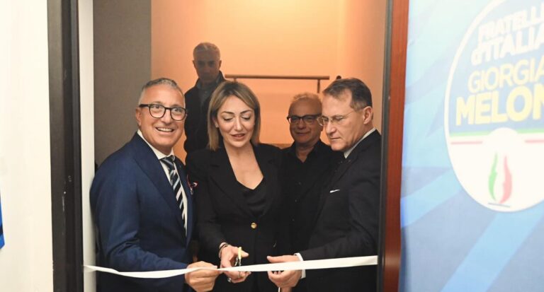 Video/Il Viceministro Cirielli con Iandoli: “Fratelli d’Italia unico partito di Centrodestra in campo”