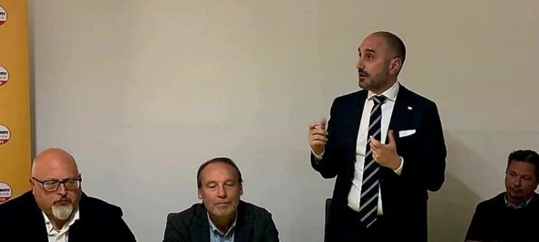 Gubitosa e Boccia alla presentazione del candidato sindaco Gengaro