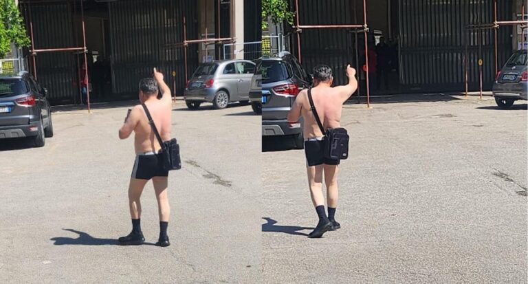 In mutande davanti al Tribunale, la condanna del M.I.D.