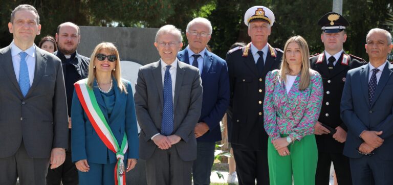 Il Procuratore Airoma all’intitolazione  di un piazzale a Livatino a Sparanise