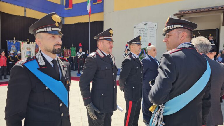210 anni Carabinieri, consegnate ricompense ed encomi