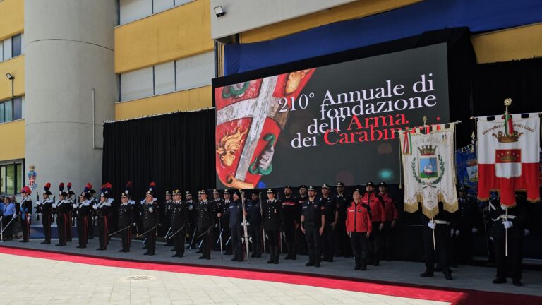 VIDEO-FOTO/ 210 anni dalla Fondazione dell’Arma dei Carabinieri: la cerimonia ad Avellino