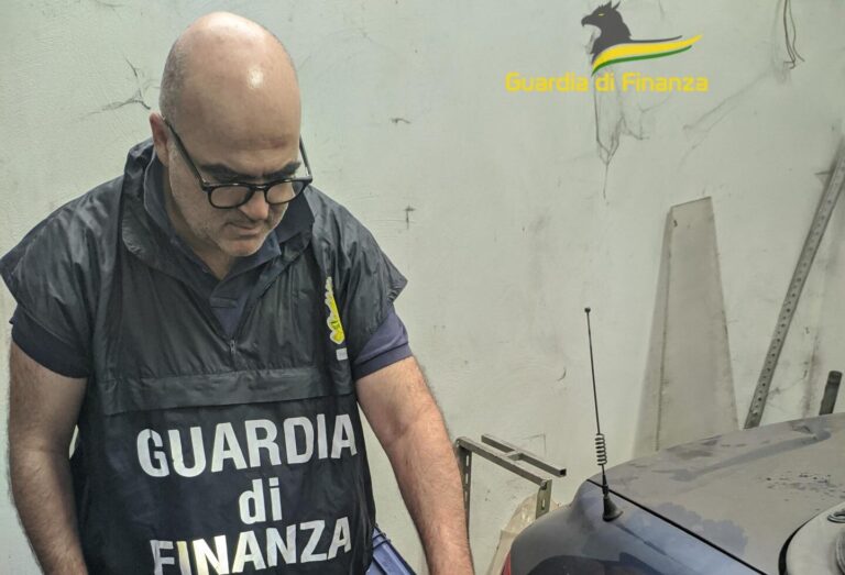 Gdf Avellino: sequestrata un’autofficina meccanica abusiva
