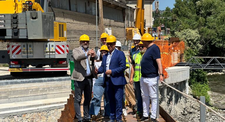 VIDEO/ Prende forma il nuovo Ponte delle Filande: “Intervento atteso da anni”