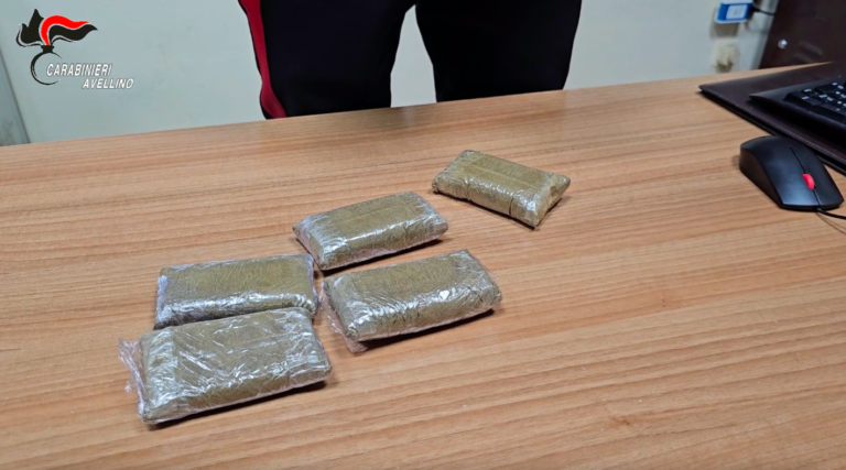 Droga, i dati  del contrasto allo spaccio in Irpinia: aumentano i numeri dei sequestri