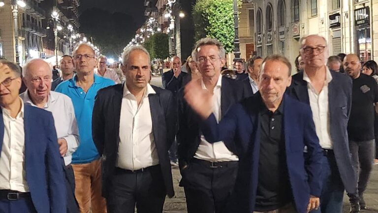 FOTO/ Gengaro incassa il sostegno di Manfredi: “Sarò il sindaco di tutti”