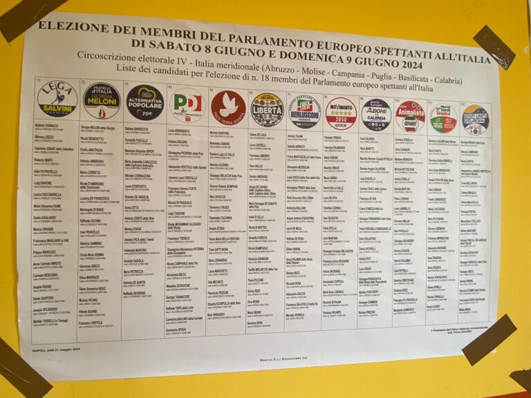 Europee, il PD al 22% in Campania,  Topo, Annunziata e Picierno verso l’elezione