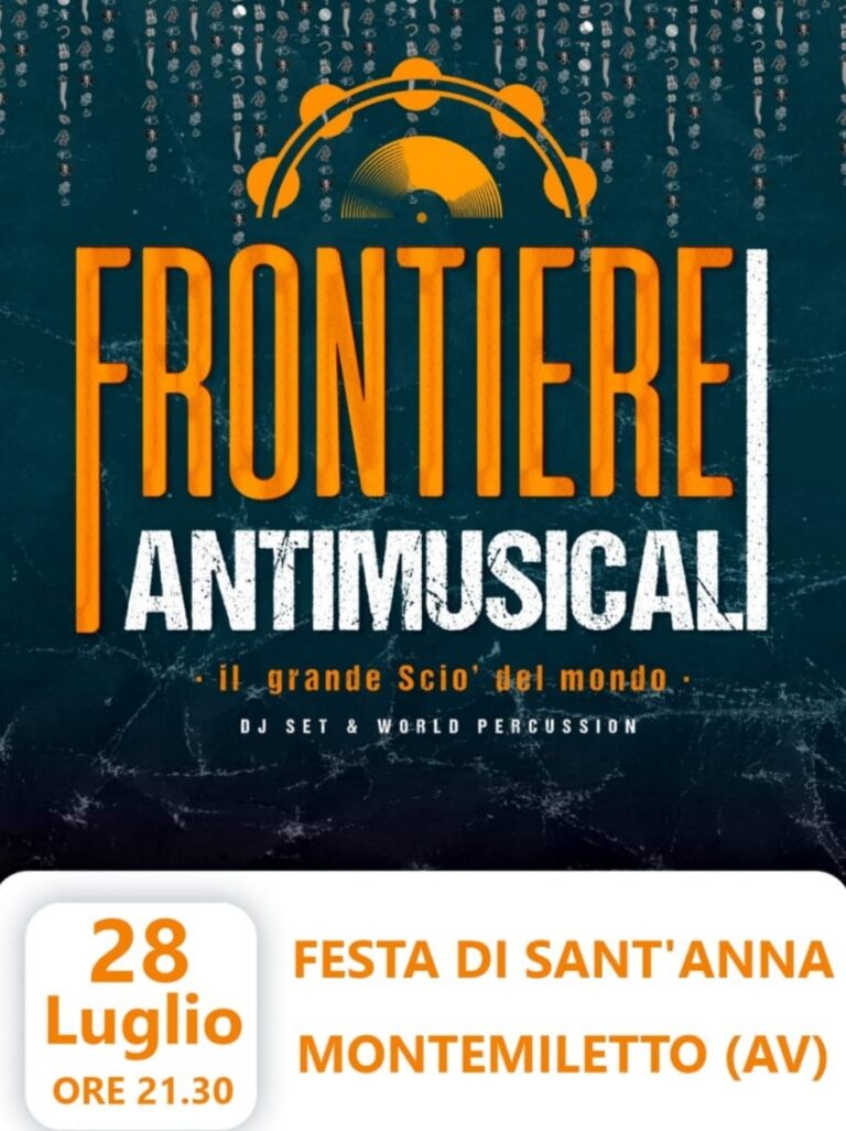 Tutto pronto per la festività di Sant’Anna a Montemiletto: il programma