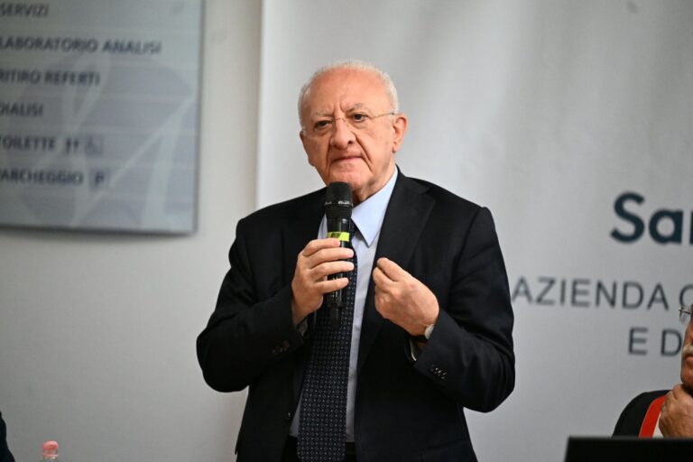 Terzo mandato, De Luca: accolta una tesi strampalata, legge non e’ uguale per tutti