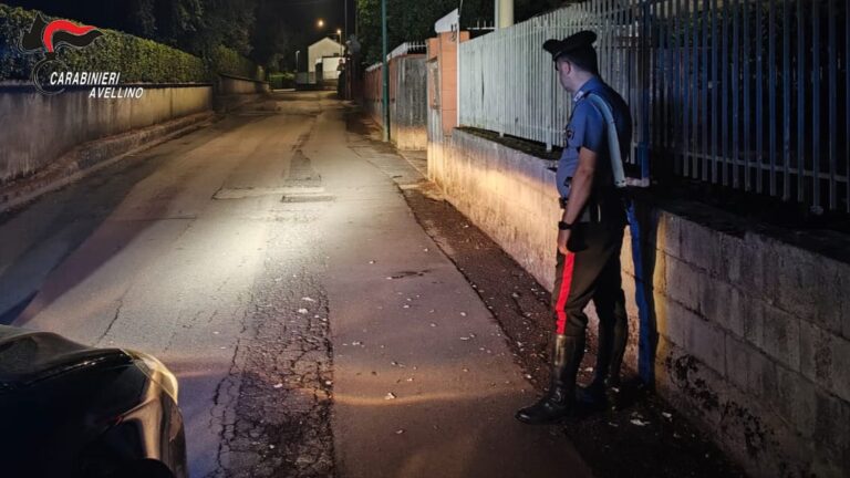 Montoro – Esplosione notturna in via Sala