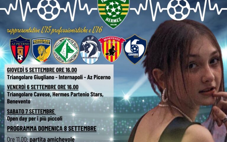 “Mariantonietta nel cuore”, al via il secondo Memorial Cutillo