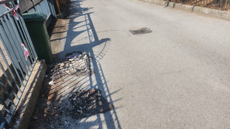 Condotta in tilt, a Moschiano da tre mesi danni e disagi per i residenti di una strada