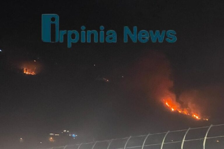 Incendio Monte Partenio: Le dichiarazioni del Sindaco D’Alessio