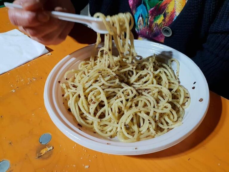 Sagra della Frutta Secca a Casola Appuntamento con lo spaghetto “che nocell”
