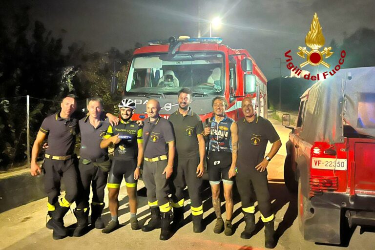 Partenio, disavventura per due ciclisti: salvati da Vigili del Fuoco e Soccorso Alpino