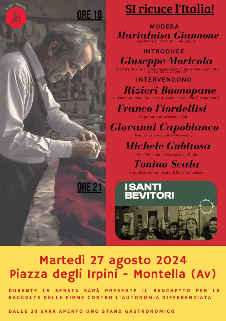 Autonomia differenziata, importante iniziativa a Montella