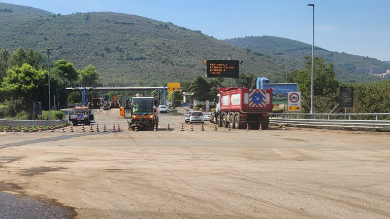 Allagamento nel Mandamento, resta chiuso il casello di Baiano