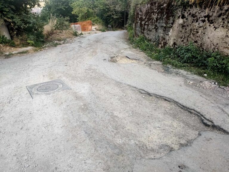 Monteforte, Via Amabile: qualcosa si muove, in attesa del tombino