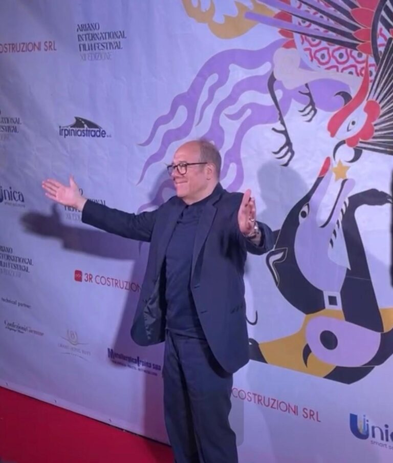 Carlo Verdone insignito dell’Hirpus d’Oro all’Ariano International Film Festival