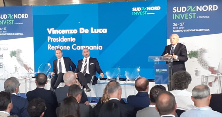 Gubitosa a Salerno con De Luca padre e figlio: intervento durissimo sulla ZES