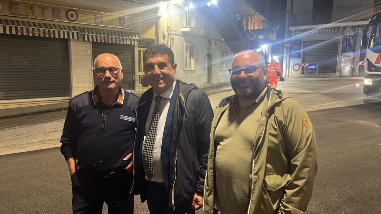 G7, rifacimento strade a Mirabella. Il sindaco: “Anche questo passo importante”