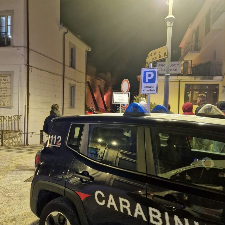 Incendio divampa nella Chiesa di San Ciriaco a Torre le Nocelle (AV)