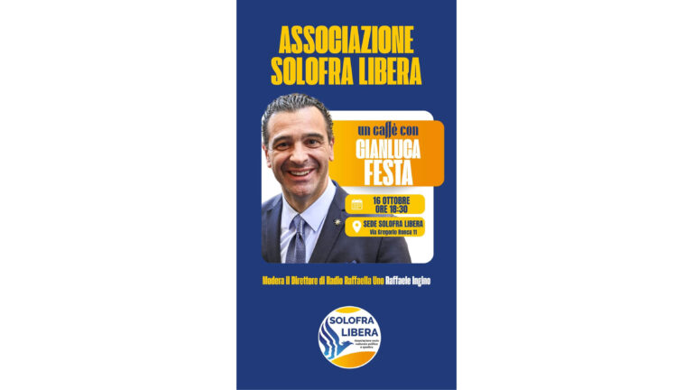 A Solofra la “prima” uscita pubblica  dell’ex sindaco di Avellino Gianluca Festa