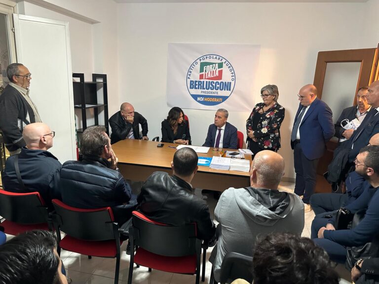 Forza Italia Avellino: riunione per riorganizzare il partito e intensificare il tesseramento