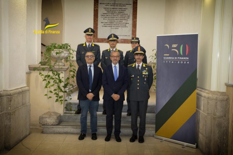 Gdf Benevento: Il Procuratore della Repubblica in visita al Comando Provinciale