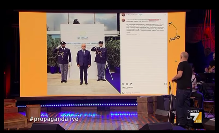 Franza: “Cara Propaganda, questa volta non mi hai convinto”