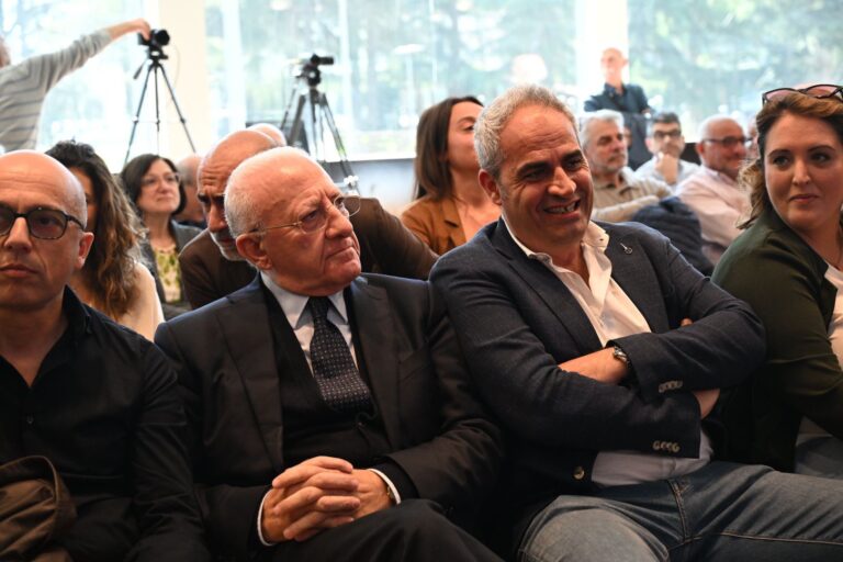 De Luca domani in città al fianco di Petracca