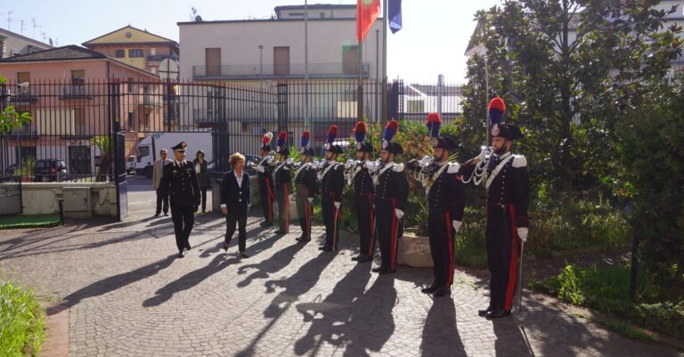 Benevento, il Prefetto Moscarella fa visita al Comando Provinciale Carabinieri