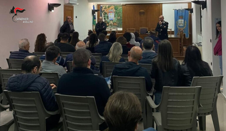 Cultura della Legalità, i Carabinieri al Forum giovanile di Luogosano