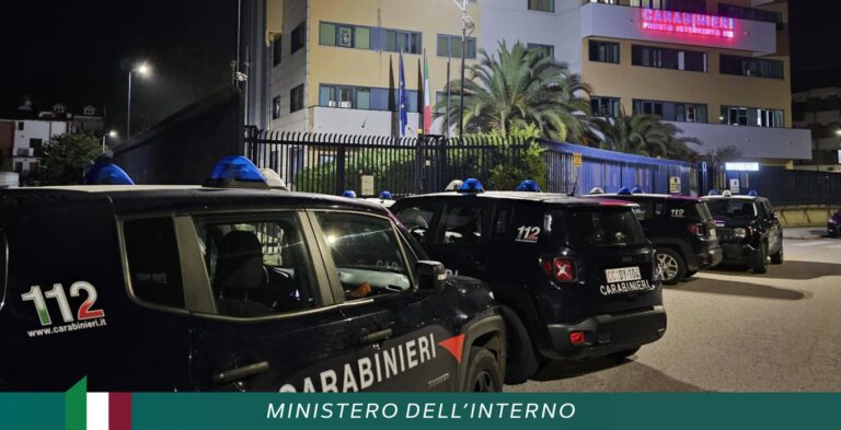Operazione Antidroga dell’Arma,  il “plauso” del ministro Piantedosi
