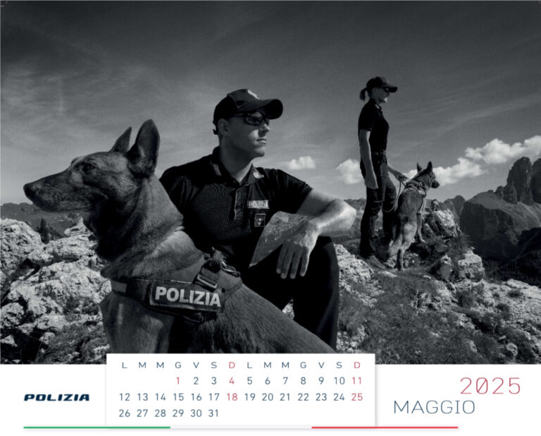 La Polizia di Stato presenta il calendario 2025