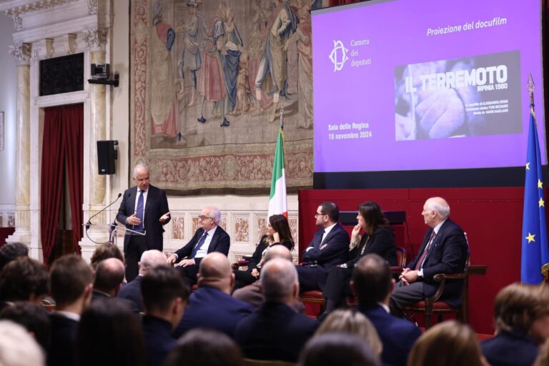 Alla Camera dei Deputati proiettato il docu-film sul terremoto dell’Irpinia