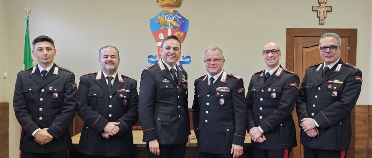 Carabinieri, cinque nuovi Comandanti di Stazione per la sicurezza dell’Irpinia