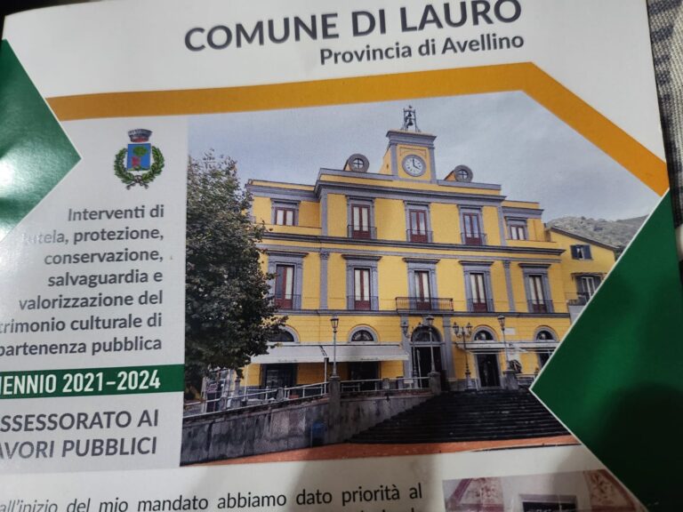 Lauro, il Comune rifà il look a cinque monumenti: ecco com’erano e come sono