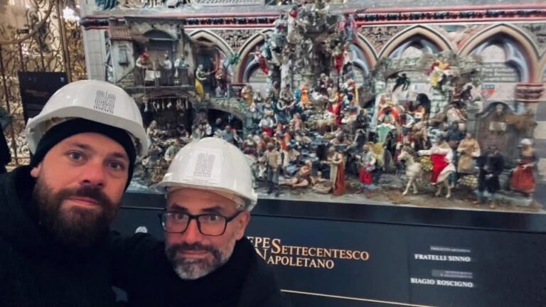Un restauratore montorese ha lavorato all’allestimento del presepe a Notre Dame