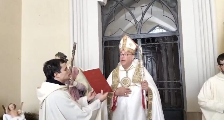 Video/Montevergine, l’Abate Riccardo Luca Guariglia ha dato inizio al Giubileo della Speranza 2025