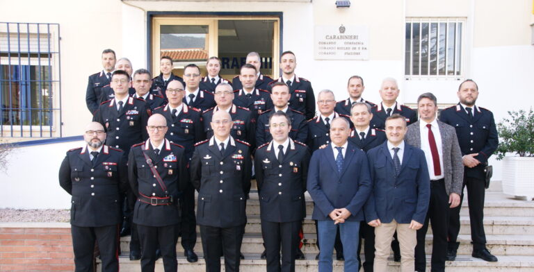 FOTO/ Il Comandante della Legione Carabinieri “Campania”, Generale di Divisione Canio Giuseppe La Gala in visita ad alcuni reparti dell’Arma irpina