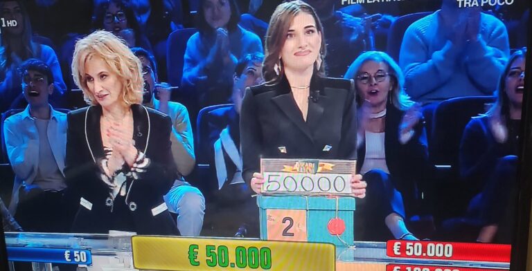 Giuliana, ingegnere di Cervinara vince cinqantamila euro ad “Affari Tuoi”