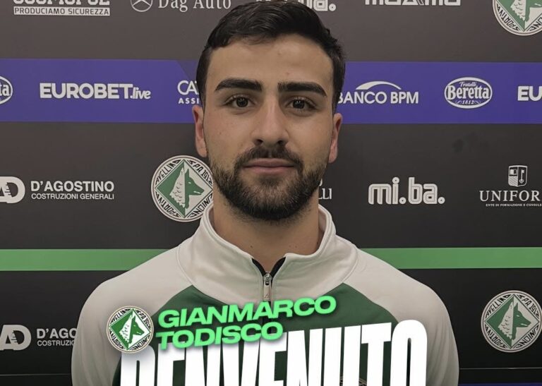 Gianmarco Todisco è un giocatore dell’Avellino