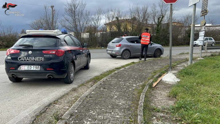 Controlli incessanti: i Carabinieri continuano l’attività  di sicurezza sul territorio