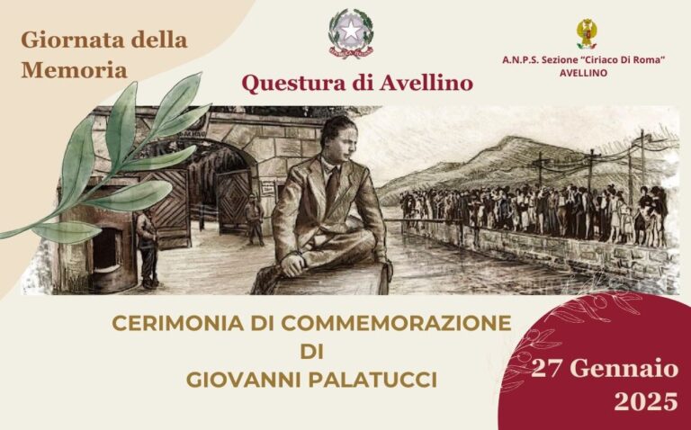 Avellino, solenne cerimonia in memoria di Giovanni Palatucci