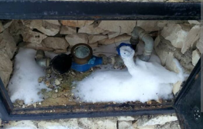 alto calore contatore freddo gelo