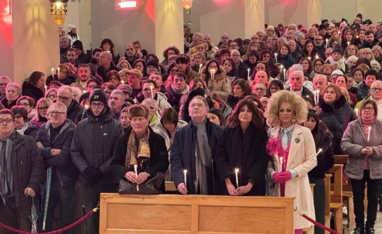 La prima volta al Santuario di Cecchi Paone: “E’ bellissimo”