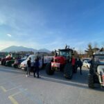 Trattori protesta